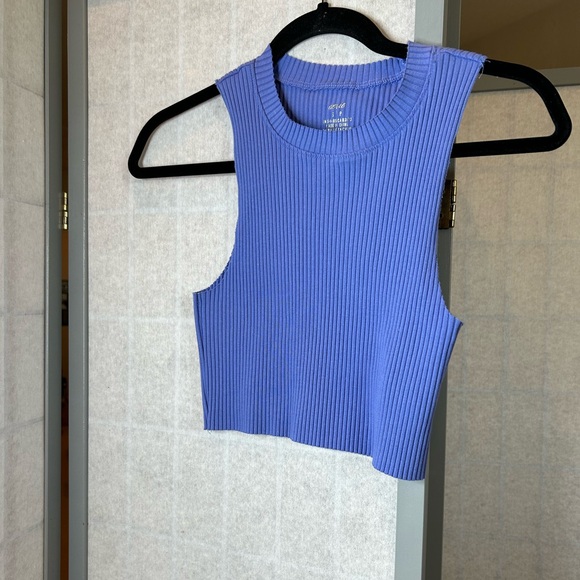 aerie Tops - Aerie sleeveless ribbed crop top